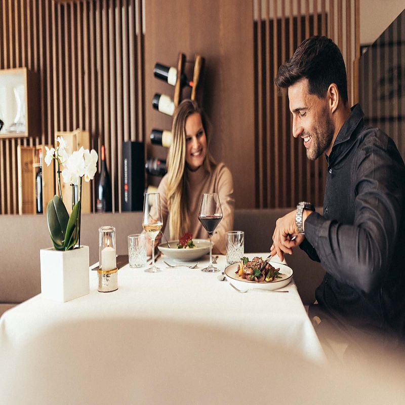 Fein essen in der Goldenen Rose